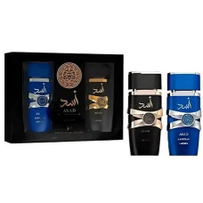 Kit Perfume Lattafa Asad 100ml + Asad Zanzibar 100ml
