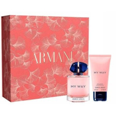 kit My Way Armani Feminino - Perfume Eau de Parfum 90ml + Gel de Banho 50ml kit My Way Armani Feminino - Perfume Eau de Parfum 90ml + Gel de Banho 50ml