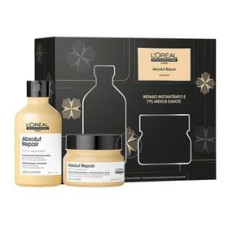 Kit L'Oréal Professionnel Shampoo Absolut Repair 300ml + Máscara Absolut Repair 250g Kit L'Oréal Professionnel Shampoo Absolut Repair 300ml + Máscara Absolut Repair 250g