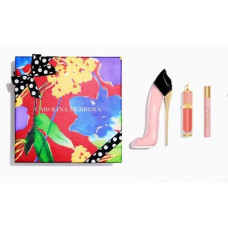 Kit Good Girl Blush 80ml + Perfume De Bolsa 10ml + Blush Líquido ( Rosto E Lábios ) 5ml