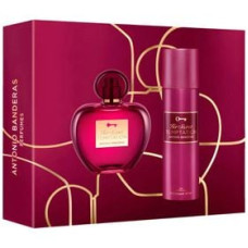 KIT Her Secret Temptation Banderas Feminino - Eau de Toilette 80ml + Desodorante Spray 150ml