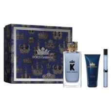 KIT K Dolce&Gabbana Kit - Perfume Masculino EDT 100ML + Gel de Banho 75ML + Travel Size10ML
