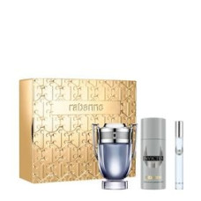 KIT INVICTUS EAU DE TOILETTE MASCULINO 100ml + DESODORANTE 150ml + 10ml PERFUME