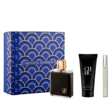 Kit Perfume Carolina Herrera Ch Men Masculino Eau de Toilette 100 ml + Pós-Barba 100 ml + Miniatura 10 ml