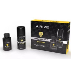 Kit perfume masculino Black Fury EDP 75ml + desodorante 150ml