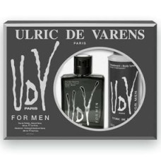 kit UDV for men Ulric de Varens Masculino - Eau de Toilette 100ml + Body Spray 200ml
