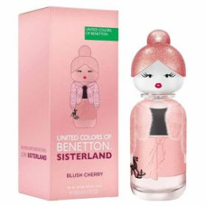 Blush Cherry Benetton United Colors Sisterland Feminino Eau de Parfum 80ml