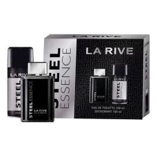 Kit La Rive Steel Essence Masculino - Eau de Toilette 100ml + Desodorante 150ml
