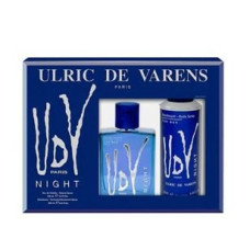 kit UDV Night Ulric de Varens Masculino - Eau de Toilette 100ml + Body Spray 200ml